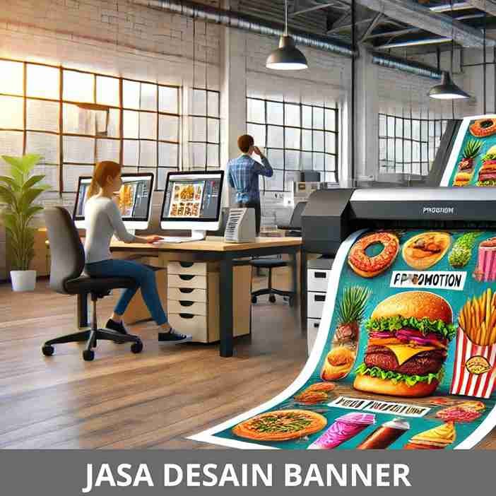 JASA DESAIN BANNER - LAUTAN DISPLAY