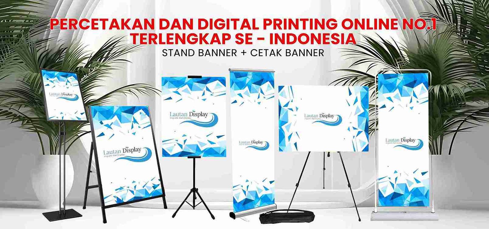STANDING BANNER - LAUTAN DISPLAY