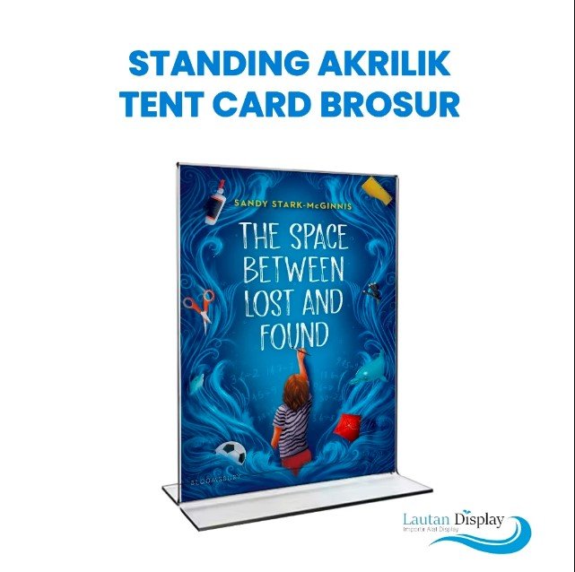 Stand Akrilik Meja - Lautan Display
